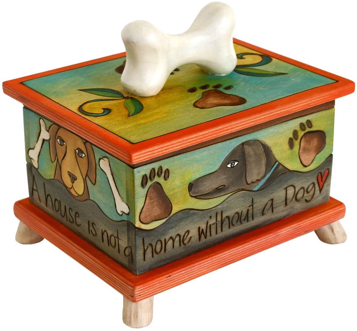 Dog Treat Box D71055 | Sticks Handmade