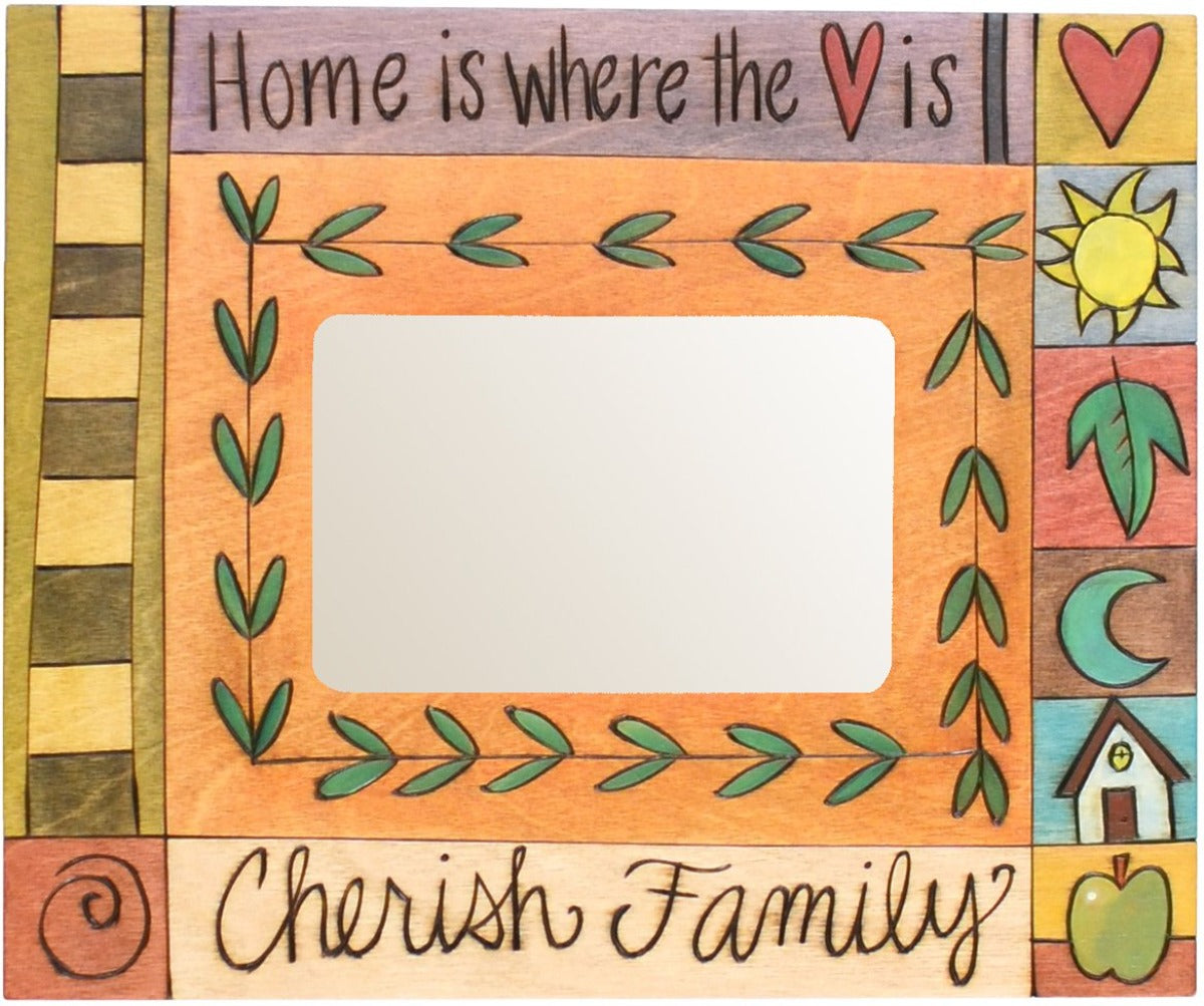 Sticks handmade picture frame with