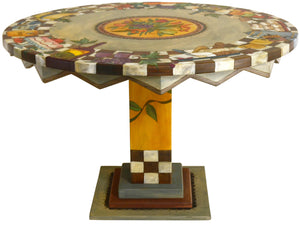Sticks handmade dining table with picnic banquet theme