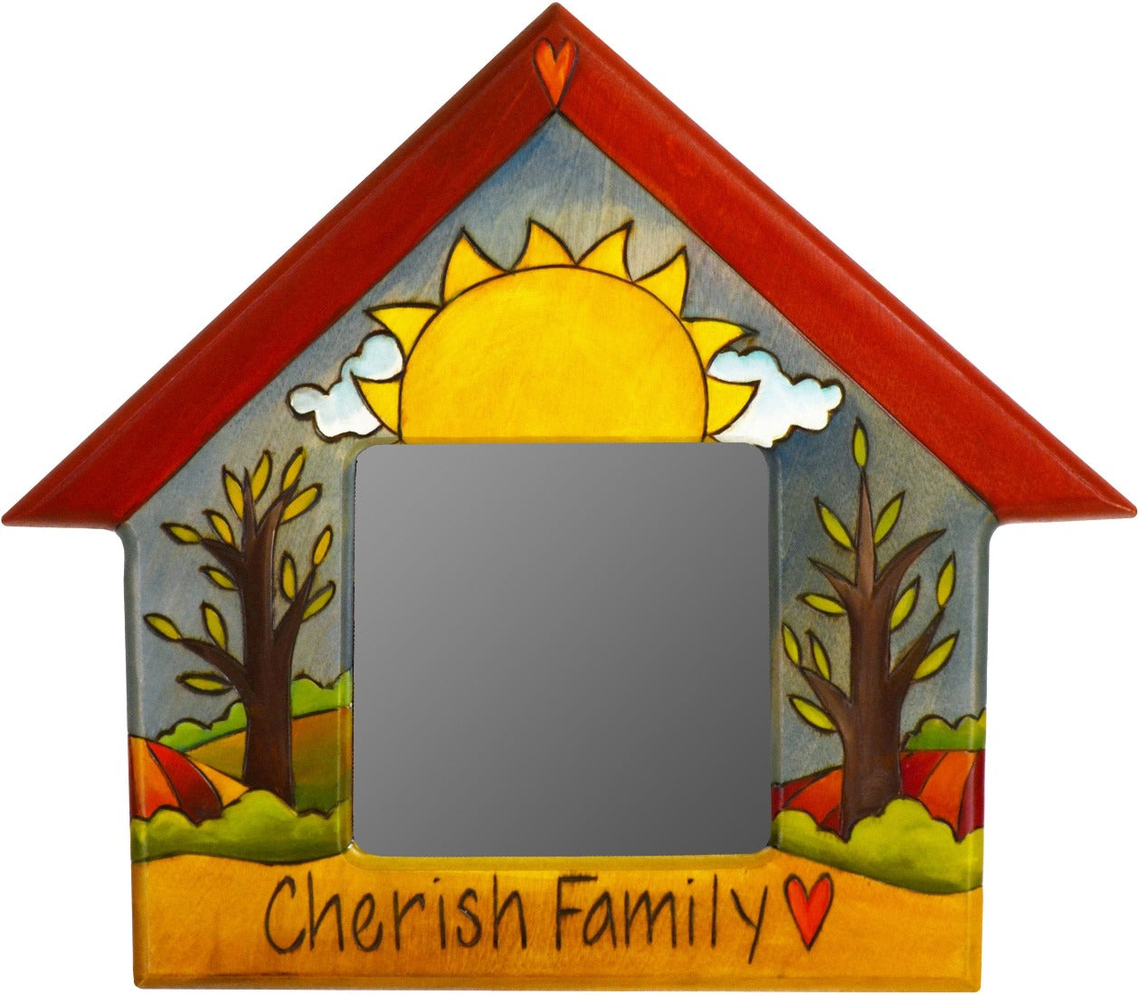 House Shaped Mirror –
