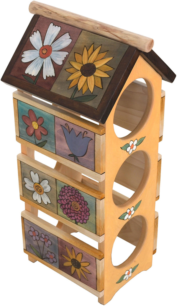 3 Bottle Wine Rack