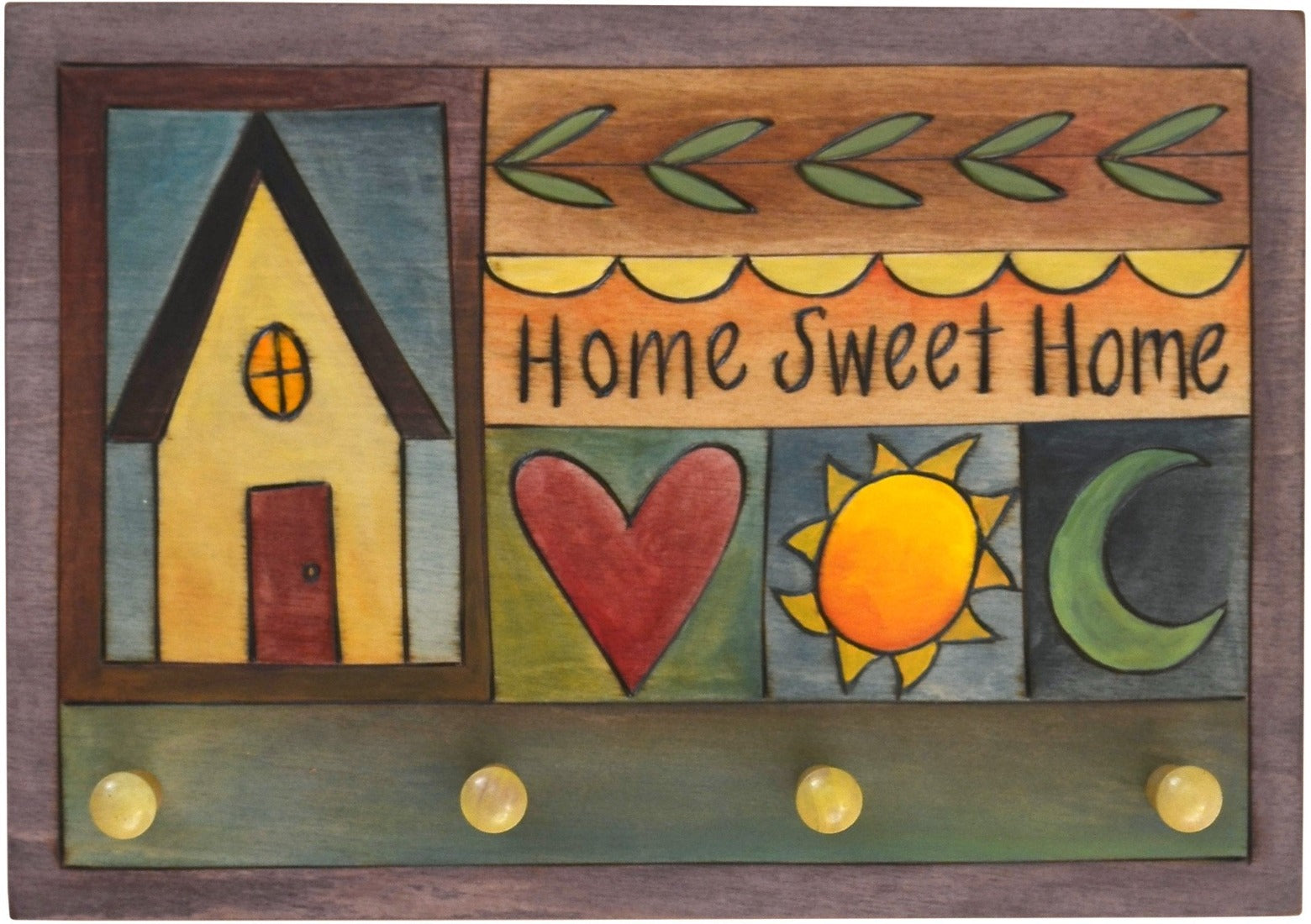 Horizontal Key Ring Plaque –