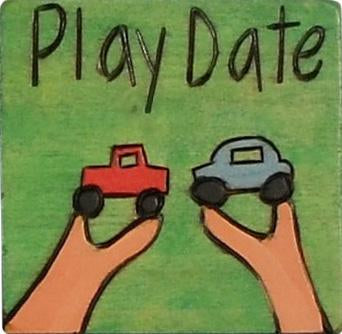 Large Perpetual Calendar Magnet –  Set a date for your kiddos to see friends and play