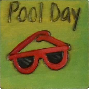 Large Perpetual Calendar Magnet –  Mark your calendar the day you plan to catch some rays poolside