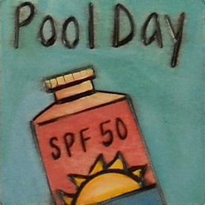 Large Perpetual Calendar Magnet –  Mark your calendar the day you plan to catch some rays poolside 