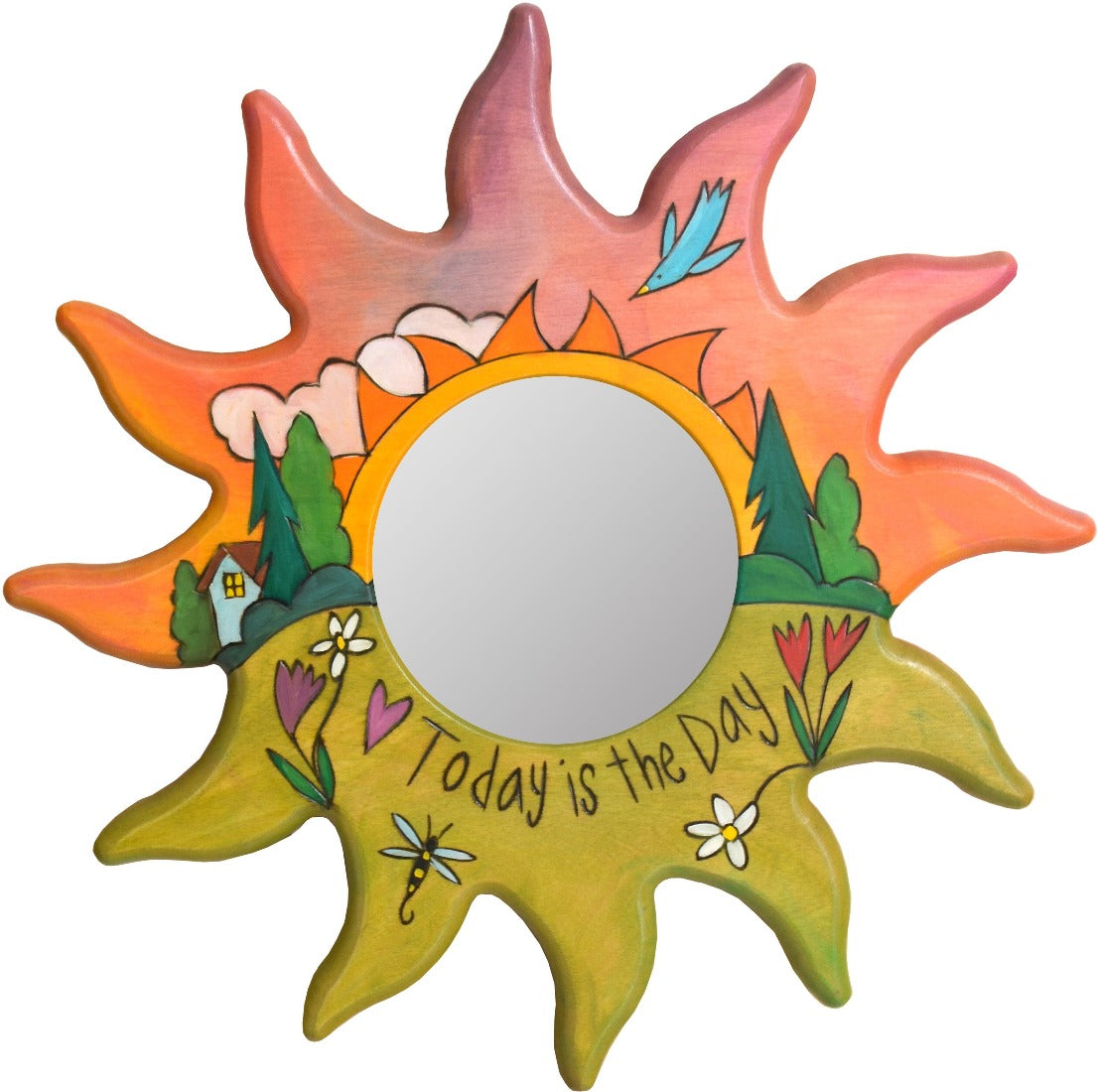 Sun Shaped Mirror –