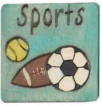 Large Perpetual Calendar Magnet –  Mark game-day on your calendar with this magnet, go team!