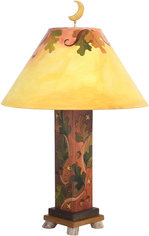 Box Table Lamp –  Elegant and bright table lamp with vine motifs