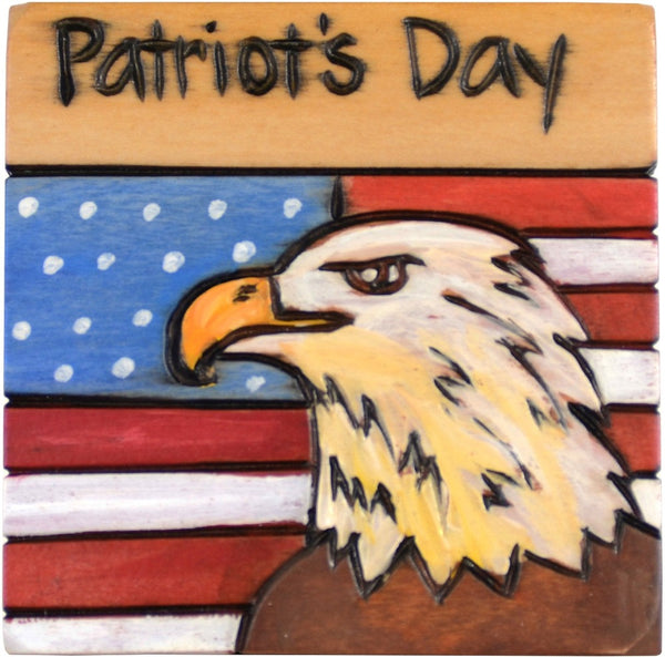 Large Perpetual Calendar Magnet –  Mark the beginning of our fight for freedom with this patriotic magnet