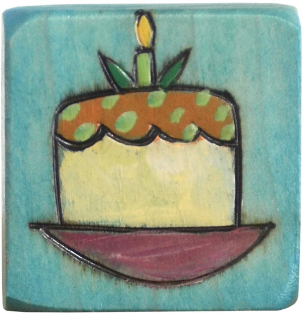 Small Perpetual Calendar Magnet –  Do you have a busy birthday month in your family? Let them all have cake magnets!