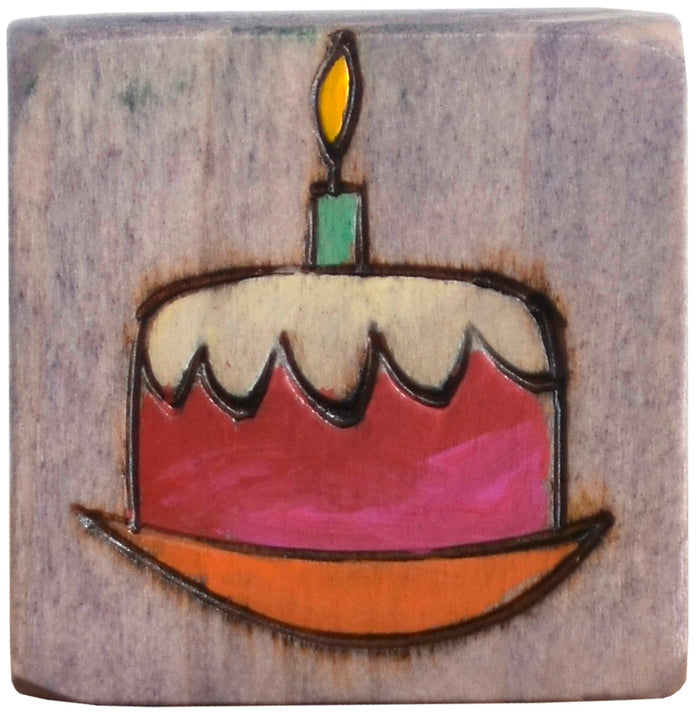 Small Perpetual Calendar Magnet | Birthday Cake 5