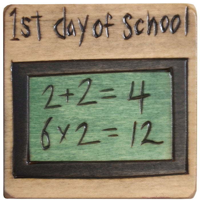 Large Perpetual Calendar Magnet | First Day of School