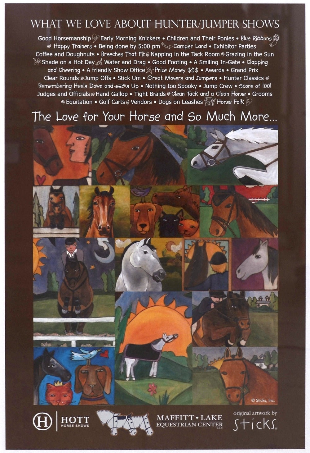WWLA Hunter Jumper Shows Poster –