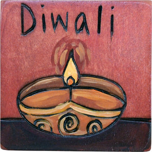 Large Perpetual Calendar Magnet –  "Diwali" festival of light perpetual calendar magnet