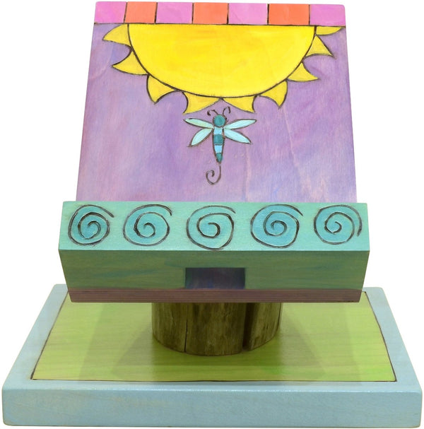 Cookbook and Tablet Stand –  Fun and energetic recipe holder in pastel hues