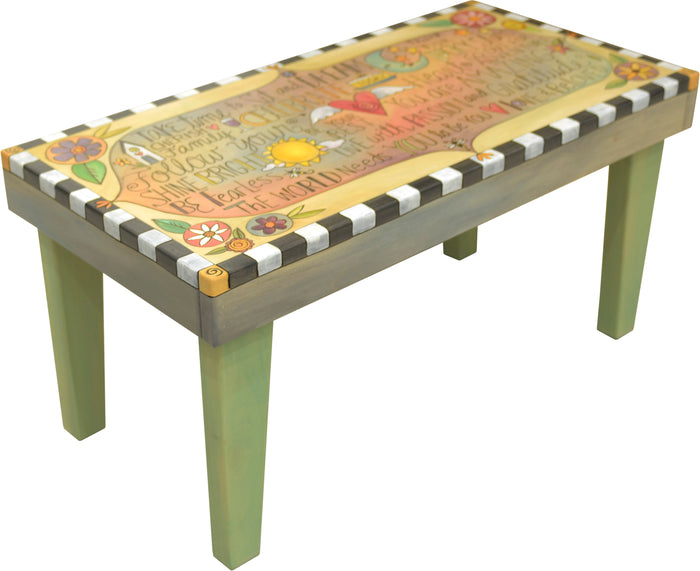 3ft Bench | Inspirational Quotes
