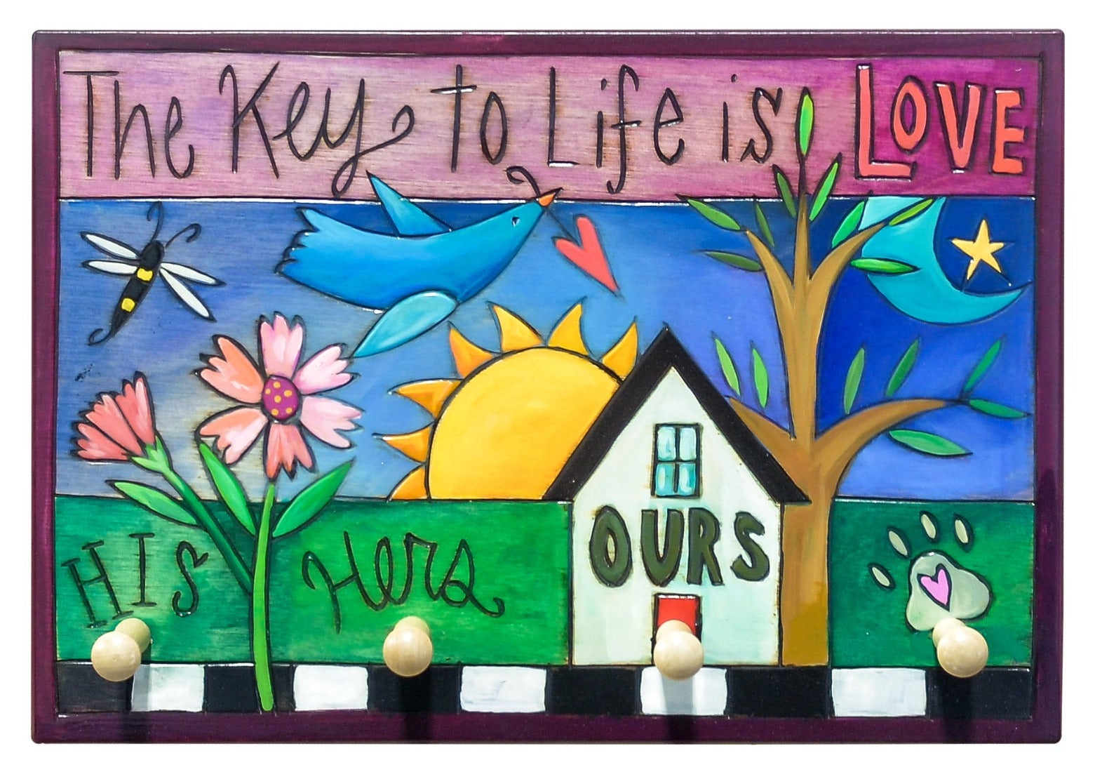 Key Ring Plaque –