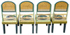 Sticks Chair Set – Beautiful blue and whitewash floral and botanical designed chairs with inspirational words on each back back view