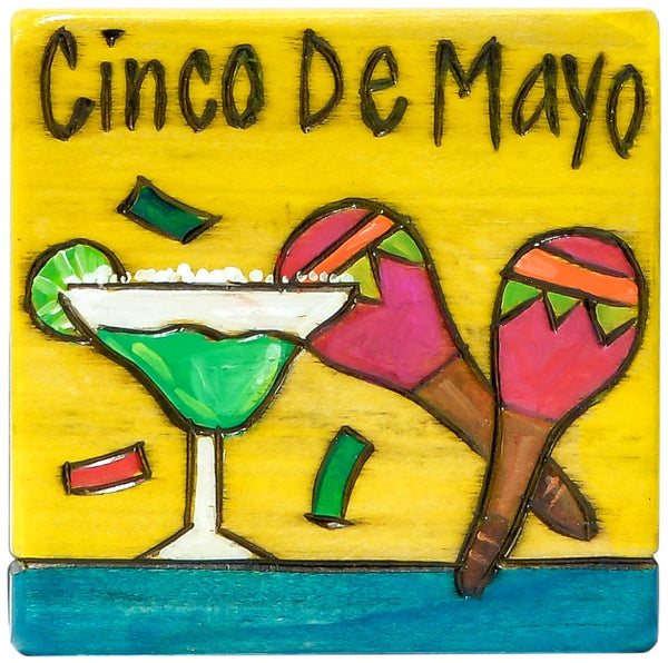 Large Perpetual Calendar Magnet – Celebrate the anniversary of Mexico's victory over the Second French Empire at the Battle of Puebla in 1862