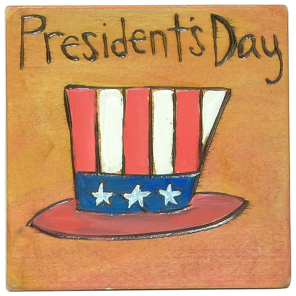 Large Perpetual Calendar Magnet | President's Day 2