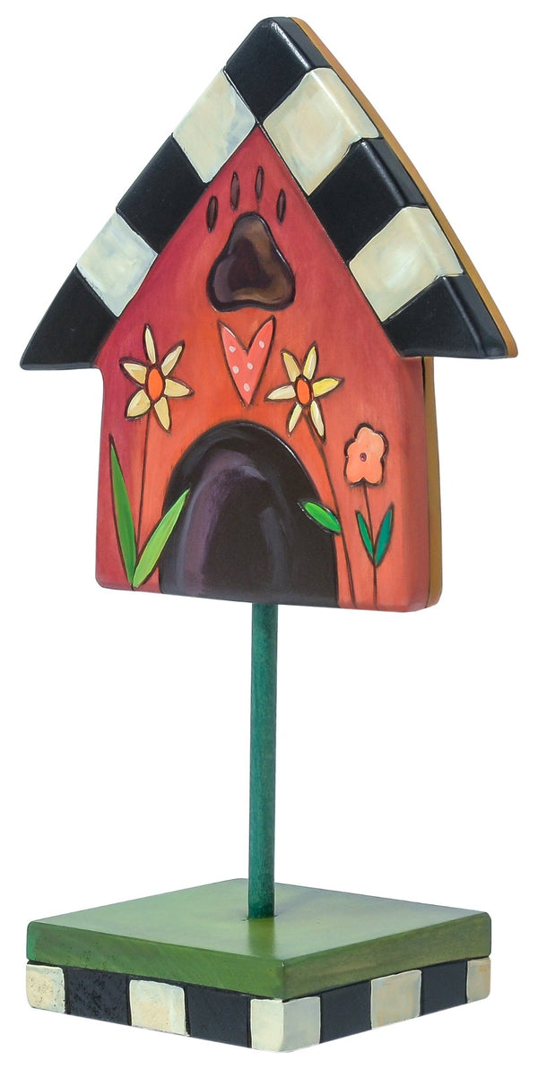 Star Sculpture – "Dogs don't make our  Whole Lives.. they make our Lives Whole" tabletop sculpture.