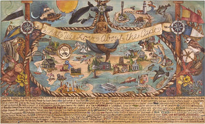 WWLA The Cape Lithograph –  "What We Love About The Cape" lithograph with nautically themed motif