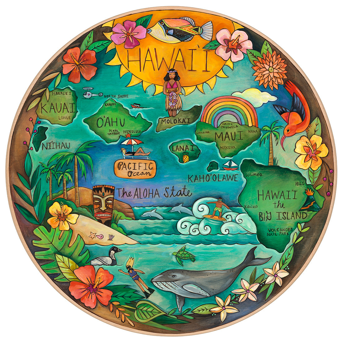 Hawaii Lazy Susan |