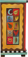 Small Buffet –  "Live by the Sun/Love by the Moon" small buffet with moon, heart and sun motif