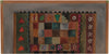 Small Buffet –  "Live your Life to the Fullest" small buffet with colorful quilt inspired motif