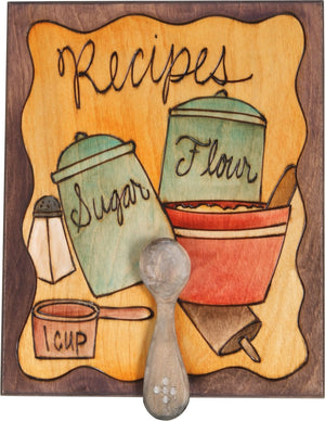 Recipe Box – A family's favorite baking recipes box motif