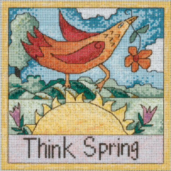 "Think Spring" Stitch Kit
