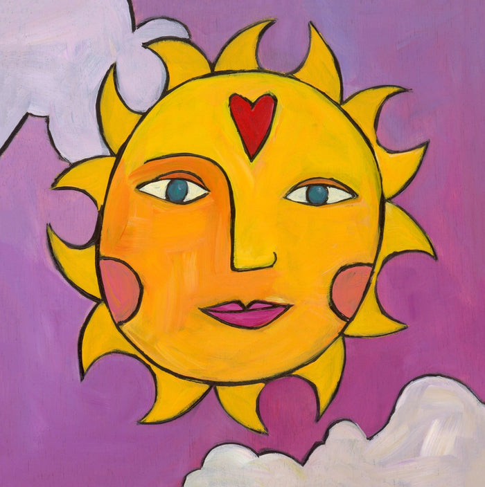 Sun Icon Plaque