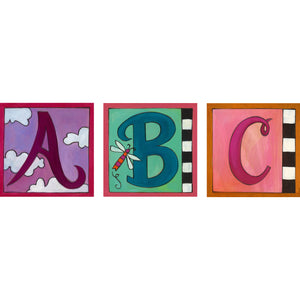 Alphabet Letter &amp; House Number Plaques | Sincerely, Sticks