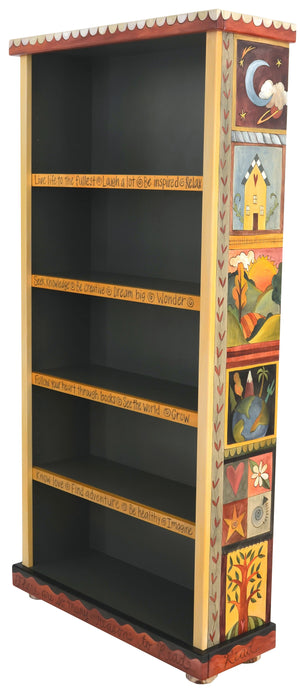 Tall Bookshelves | Sticks Handmade