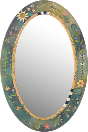 Handmade Oval Mirrors | Sticks Handmade