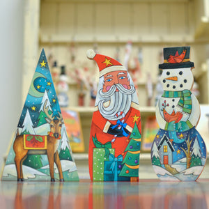 Christmas Wood Sculptures | Sincerely, Sticks