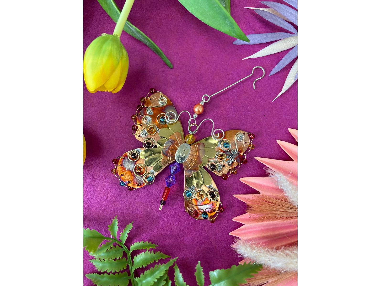 Bright Wings Butterfly Ornament