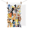 Dog Park Cotton Tea Towel
