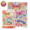 100 Piece Puzzle Snax | Butterfly Floral
