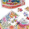100 Piece Puzzle Snax | Butterfly Floral
