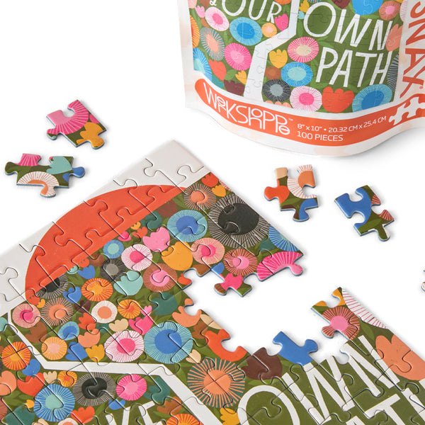 100 Piece Puzzle Snax | Make Your Own Path