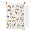 Hens & Chicks 100% Cotton Tea Towel