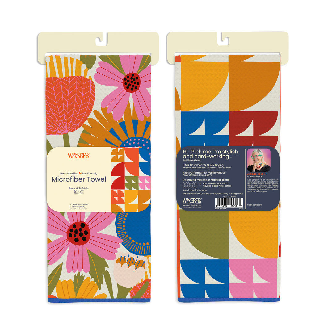 Microfiber Kitchen Towel | Jolies Fleurs