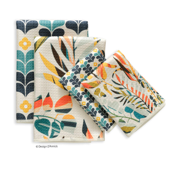 All Purpose Towel Set | Colorful Leaves