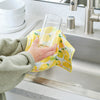 Lemon Plaid All Purpose Towel Set