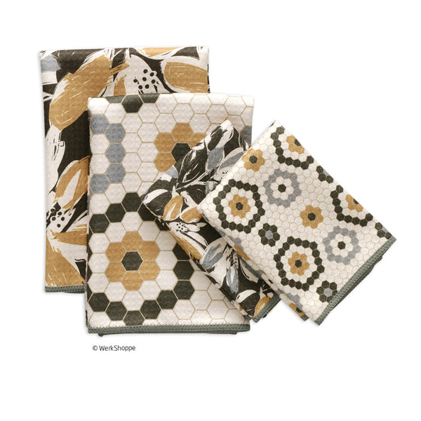 Leaf Tiles All Purpose Towel Set