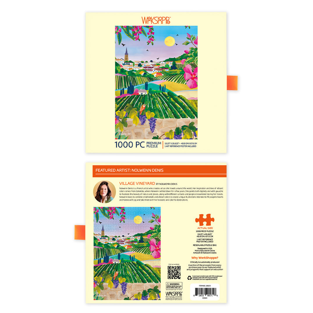 1000 Piece Puzzle | Village Vineyard