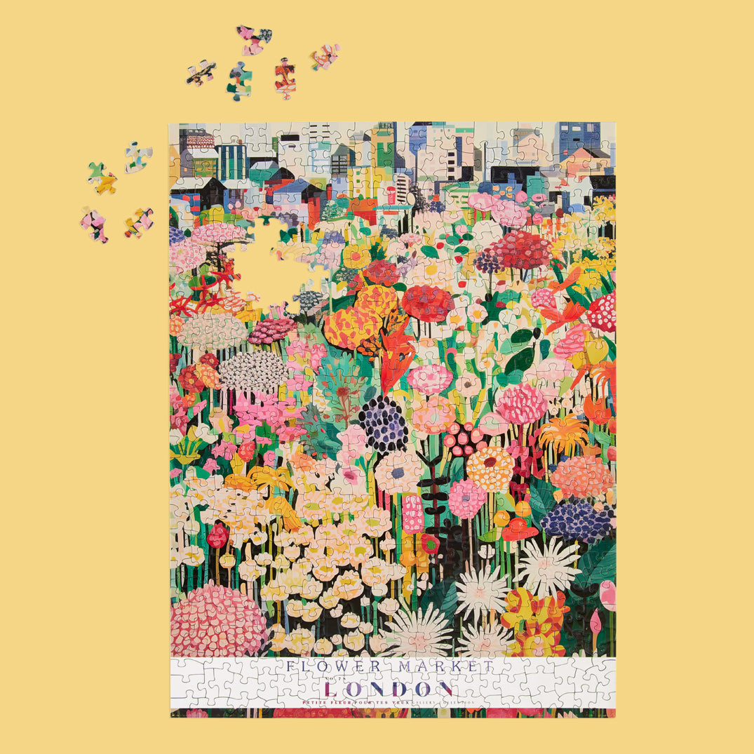 500 Piece Puzzle | London Flower Market