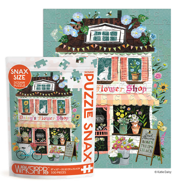100 Piece Puzzle Snax | Daisy's Flower Shop
