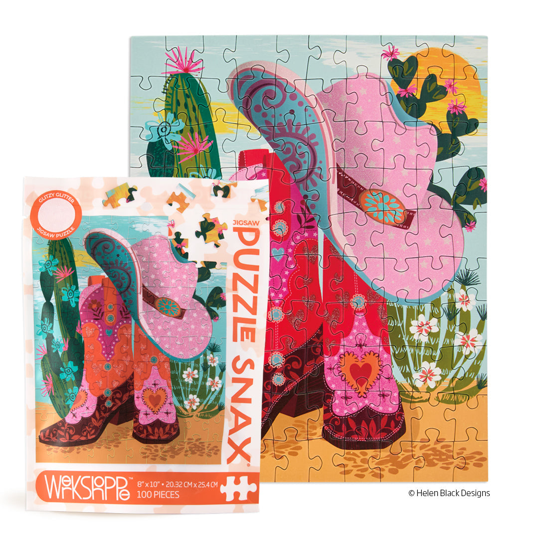 100 Piece Puzzle Snax | Cowgirl Essentials